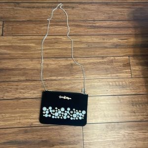 NWT Lilly Pulitzer velvet crossbody